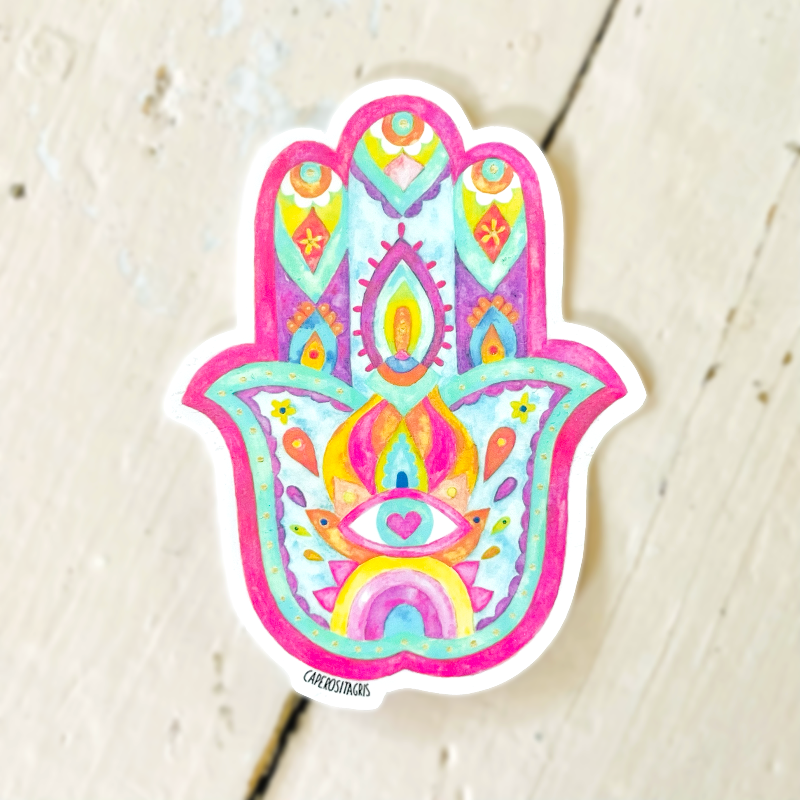 Sticker Hamsa Hand Main Image